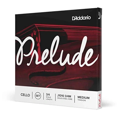 Image de D&#039;Addario Bowed Jeu de cordes pour violoncelle Prelude, manche 3/4, tension Medium