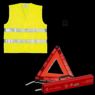 Image de PLANET LINE PL7248 Triangle d&#039;avertissement Gilet très visible