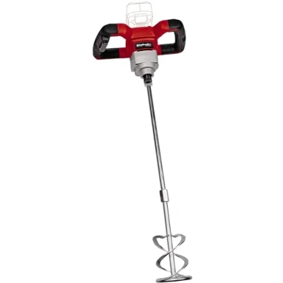 Image de Einhell Mélangeur de peinture et mortier sans fil TE MX 18 Li Solo Power X Change (18V, variateur électr. pour différents matériaux/utilisations) Livré Batterie ni Chargeur