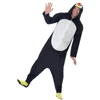 Image de Smiffys Penguin Costume, tout en un avec capuche