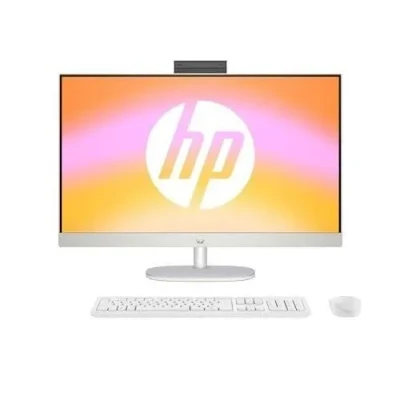 Image de PC Tout en un HP 27 cr0007ng AMD Ryzen 5 16 Go RAM 512 SSD Windows 11 Blanc po