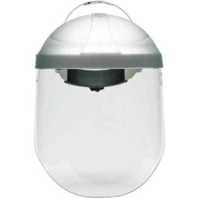 Image de Combinaison multisystème avec coiffe 3M™ H8 Tuffmaster™ et écran polycarbonate incolore WP96