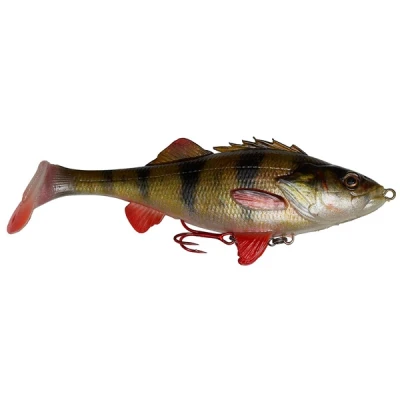 Image de Savage Gear 4D Perch Shad 12.5cm 25g SS 01 Leurre souples