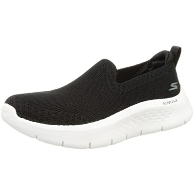 Image de Skechers Femme Go Walk Flex Bright Summer Basket, Noir, 36 EU