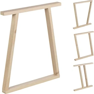 Image de Pieds de table modulable en pin massif Bok Modèle 1