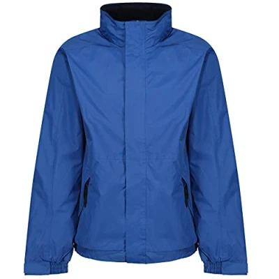 Image de Regatta Blouson aviateur Homme imperméable doublé Polaire avec Capuche dissimulée Dover Jackets Waterproof Insulated, New Royal, FR : 4XL (Taille Fabricant 4XL)