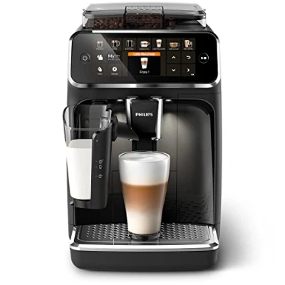 Image de Philips EP5441/50 Machine Espresso automatique Séries 5400 LatteGo Réservoir d&#039;eau 1,8L 3 températures 12 réglages broyeur