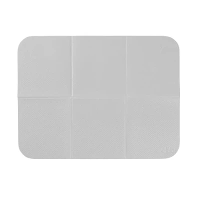 Image de Ubbi Folding Changing Mat, Soft and Comfortable, Easy to Clean Carry on the go, Yoga Mat Feel, Grey