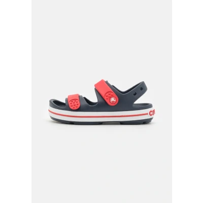 Image de Crocs Crocband Cruiser Sandal K Mixte enfant Sandale, Navy Varsity Red, 36/37 EU
