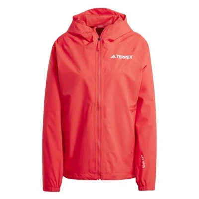 Image de Adidas Terrex Multi 2L Veste imperméable, Femme, Taille: Large, Pure ruby