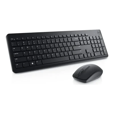Image de DELL KM3322W clavier Souris incluse Bureau RF sans fil AZERTY Français Noir Neuf