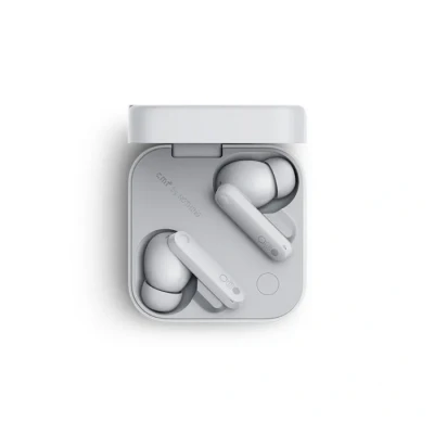 Image de CMF by Nothing Buds Pro 2 Écouteurs sans Fil avec Son Hi FI, 50 DB Suppression Active du Bruit Hybride, 6 micros HD, et Effet Audio Spatial Gris Clair