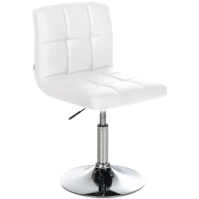 Image de CLP Chaise Lounge Design Palma V2 Similicuir I Rembourrée Pivotante Hauteur Réglable Coutures décoratives Charge Max 135 kg, Couleur:Blanc