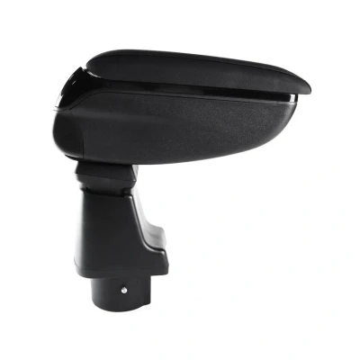 Image de Accoudoir Compatible avec Dacia Duster 2018 2024 Vinyl Abs Noir Coulissant