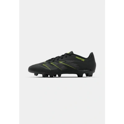 Image de adidas Mixte Predator Club Firm Multi Ground Football Boots Chaussures, Core Black/Carbon/Lucid Lemon, 47 1/3 EU
