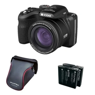 Image de KODAK Pixpro Astro Zoom AZ426 Appareil Photo Numérique Bridge, Optique 42X, Grand Angle de 24 mm, 20 mégapixels, LCD 3, Vidéo Full HD 1080p, Batterie Li ION Noir
