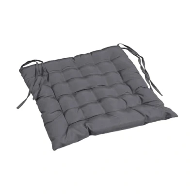 Image de Douceur d&#039;Intérieur Assise MATELASSEE 40 x CM Polyester UNI Essentiel Beton