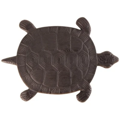 Image de Esschert Design SS1 Pierre à Pied en Fonte Marron 2 x 33 23 cm