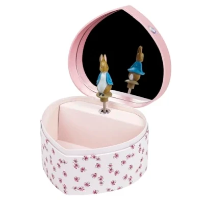 Image de TROUSSELIER Pierre Lapin Peter Rabbit. Boîte à Bijoux Musicale Idéal Cadeau Jeune Fille Musique Roméo &amp; Juliette Colori Rose