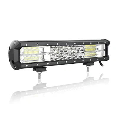 Image de Willpower 52cm 288W Barre Lumineuse LED de Travail Spot D&#039;inondation Combo Faisceau DC 12V 24V 6000K 4x4 Voiture Camion Tracteur Offroad Véhicules ATV Utvs