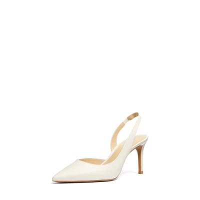 Image de Michael Kors Alina FLEX Sling Escarpins à talons hauts, Femme, Taille: 41, Light cream Cuir
