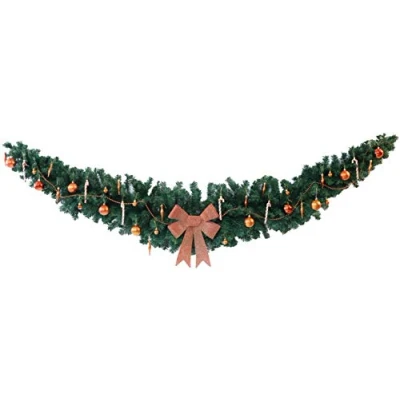 Image de Christmas Concepts® 2.7m (9ft) Noël Vert Swag/Guirlande de