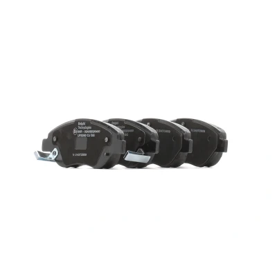 Image de DELPHI LP3360 Jeu de plaquettes frein avec indicateur d&#039;usure tôle anti bruit accessoires FIAT: Tipo Break, 3/5 portes, Berline