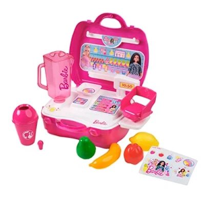 Image de Cefa Toys Mallette pour Jupes et Smoothies Barbie, 00927, Fuchsia