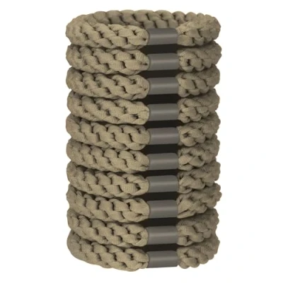 Image de JessLab Ensemble de 10 élastiques pour Cheveux, Doux et sans Dommage Femmes Attaches Queue Cheval Extensibles Accessoire Filles Dames, Khaki