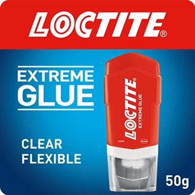 Image de Loctite Extreme Glue Gel Colle transparente multi usages pour bois, métal, pierre, verre, caoutchouc, transparent, 1 x 50 g