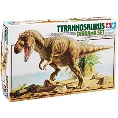 Image de T2M 60102 Tamiya Maquette Plastique à Assembler Diorama Tyrannosaure Echelle 1/35