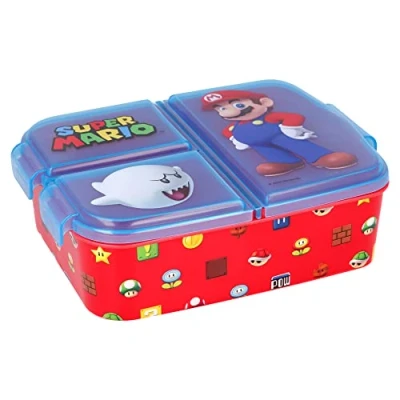 Image de BOÎTE À LUNCH MULTI COMPARTIMENTS SUPER MARIO Multicolore