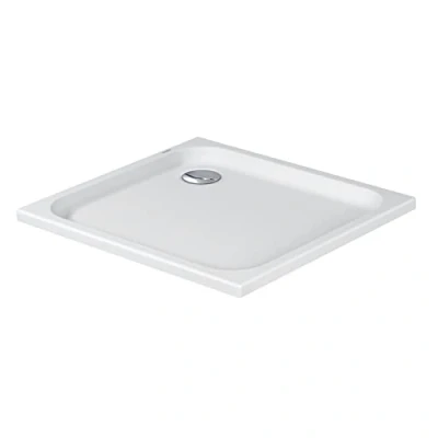 Image de Receveur rectangulaire D Code Duravit Blanc 90x120 cm Fond anti dérapant Acrylique sanitaire 3,2 mm
