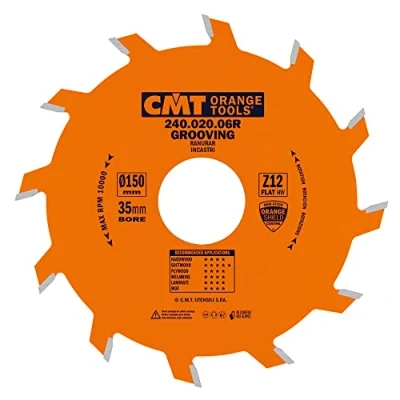 Image de CMT Orange Tools 240,020,06R scie circulaire à rainer 150 x 2 35 z 12 droite