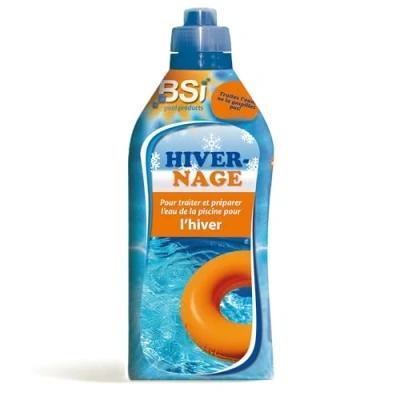 Image de BSI Hivernage Liquide Traitement d&#039;eau de piscine Winterpool 1L, Bleu