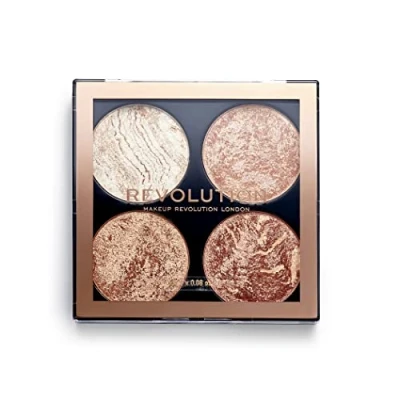 Image de Makeup Revolution, Cheek Kit, Palette Visage,Don&#039;T Hold Back, 4 Ombres, 8.8g