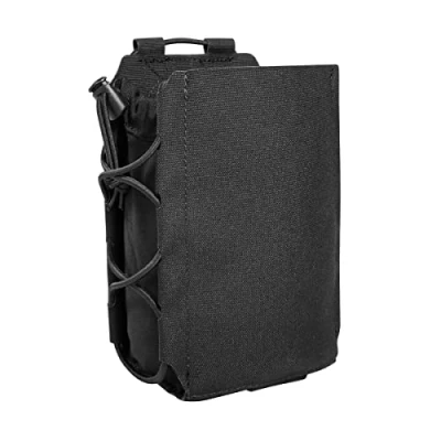 Image de Tasmanian Tiger TT Multipurpose Side Pouch Sac à dos modulaire poche latérale pour bouteille avec système Molle et trépied Noir