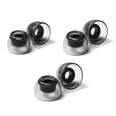 Image de AZLA SednaEarfit Crystal pour TWS 3 Paires/Galaxy Buds 2 (Taille SSS/SS/S 3Pr)