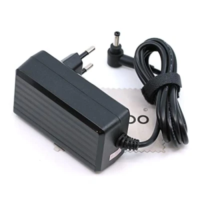 Image de Chargeur Compatible Dyson SV18, SV20 V12 Detect Slim, SV22 V15 Detect, SV26, SV27, SV30, SV34, SV35, V10 Absolute (Remplace 217160 03, 96350 03) avec Chiffon de Nettoyage d&#039;écran mungoo