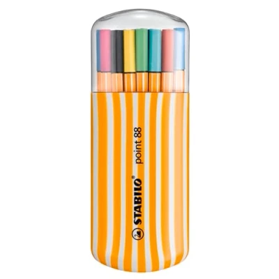 Image de Ensemble de Marqueurs Stabilo Point 88 20 Pièces Multicouleur