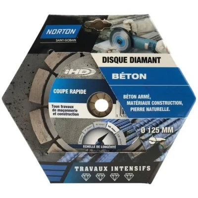 Image de NORTON Disque diamant intensif constructif 125 IHD