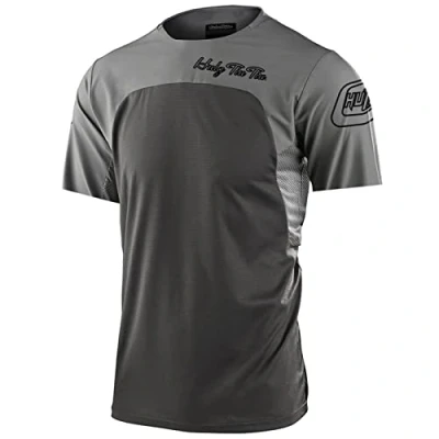 Image de Maillot De VTT pour Homme Manches Courtes Respirant Séchage Rapide,Cyclisme Vélo Route/Multisport/Fitness (Style 6,XL)