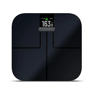 Image de Garmin Index S2, Smart Scale with Wireless Connectivity, Measure Body Fat, Muscle, Bone Mass, Water% and More, Black