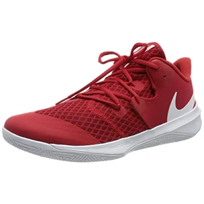 Image de Nike Performance ZOOM Hyperspeed Court Unisex Chaussures de handball, Taille: 42.5, University red/white Tissu / matière synthétique