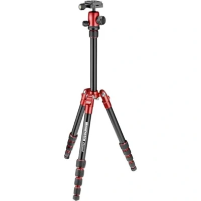Image de Manfrotto Trépied, léger, Element Traveller Petite Rouge (Mkeles5rd bh)