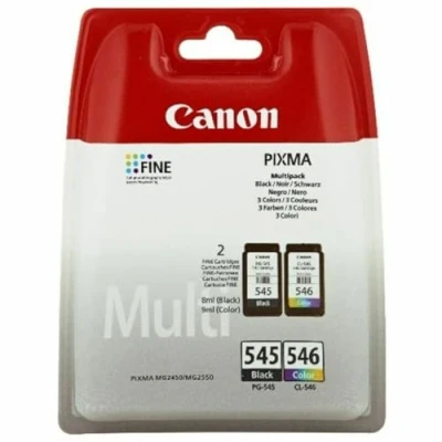 Image de Canon PG 545 / CL 546 Noir + 3 couleurs Cartouche d&#039;encre Multipack
