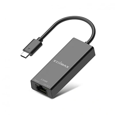 Image de EDiMAX EU 4307 V2 Adaptateur USB Type C vers Ethernet Gigabit 2,5G