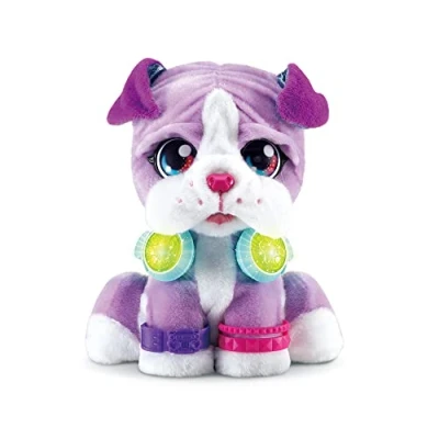 Image de VTech DJ Beat Boxer, Peluche Interactive, Jouet Chien Interactif, BeatBox Dès 4 ans Version FR