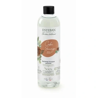Image de Esteban Paris Jardins d&#039;intérieur Recharge Bouquet Parfumé 250 ml Cèdre Sauvage