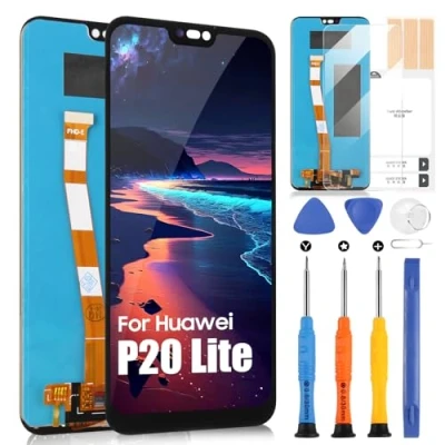 Image de Écran LCD pour Huawei P20 Lite/Nova 3e ANE LX2 L22 LX1 L21 AL00 tactile Digitazer Assemblée avec réparation Kit 5,84&quot;
